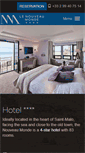 Mobile Screenshot of hotel-le-nouveau-monde.fr